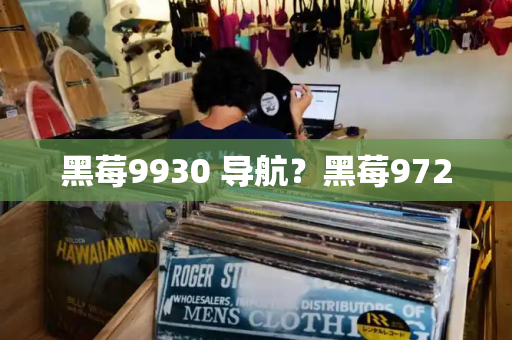 黑莓9930 导航？黑莓9720