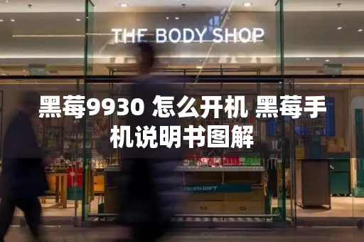 黑莓9930 怎么开机 黑莓手机说明书图解-第1张图片-星选测评