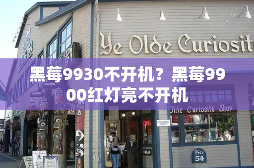 黑莓9930不开机？黑莓9900红灯亮不开机