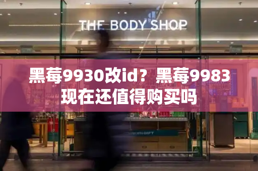 黑莓9930改id？黑莓9983现在还值得购买吗-第1张图片-星选测评
