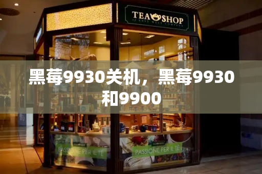 黑莓9930关机，黑莓9930和9900