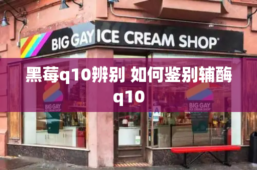 黑莓q10辨别 如何鉴别辅酶q10