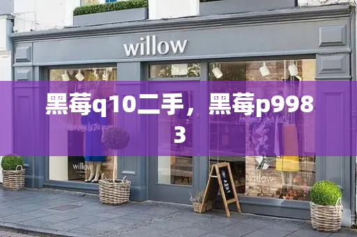黑莓q10二手，黑莓p9983