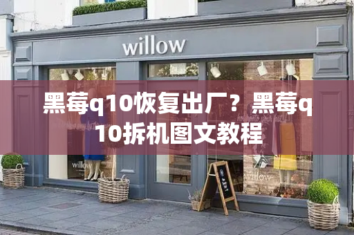 黑莓q10恢复出厂？黑莓q10拆机图文教程