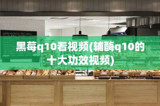 黑莓q10看视频(辅酶q10的十大功效视频)-第1张图片-星选测评