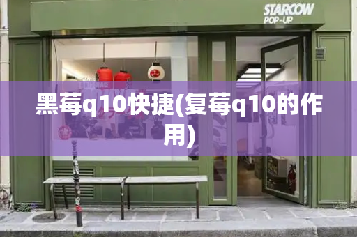 黑莓q10快捷(复莓q10的作用)