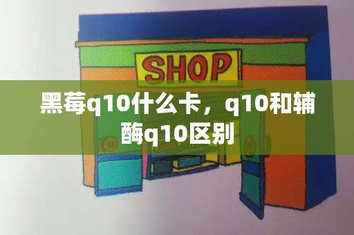 黑莓q10什么卡，q10和辅酶q10区别