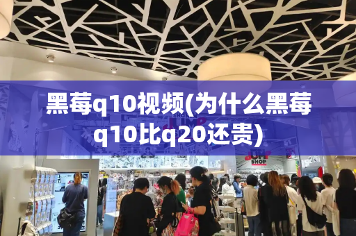 黑莓q10视频(为什么黑莓q10比q20还贵)
