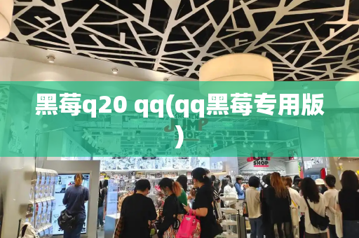 黑莓q20 qq(qq黑莓专用版)