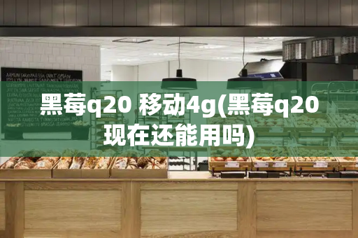 黑莓q20 移动4g(黑莓q20现在还能用吗)