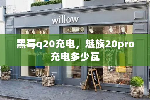 黑莓q20充电，魅族20pro充电多少瓦-第1张图片-星选测评