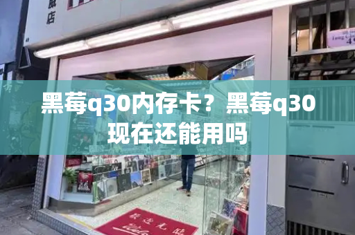 黑莓q30内存卡？黑莓q30现在还能用吗