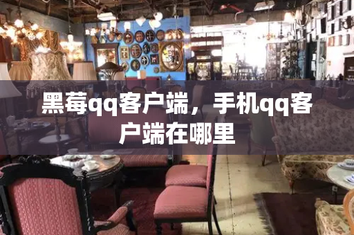 黑莓qq客户端，手机qq客户端在哪里-第1张图片-星选测评