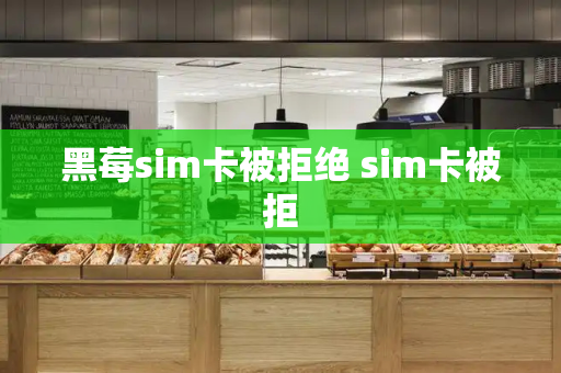 黑莓sim卡被拒绝 sim卡被拒-第1张图片-星选测评