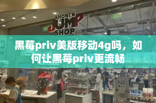 黑莓priv美版移动4g吗，如何让黑莓priv更流畅