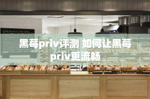 黑莓priv评测 如何让黑莓priv更流畅-第1张图片-星选测评