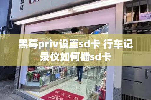 黑莓priv设置sd卡 行车记录仪如何插sd卡