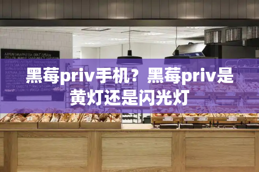 黑莓priv手机？黑莓priv是黄灯还是闪光灯