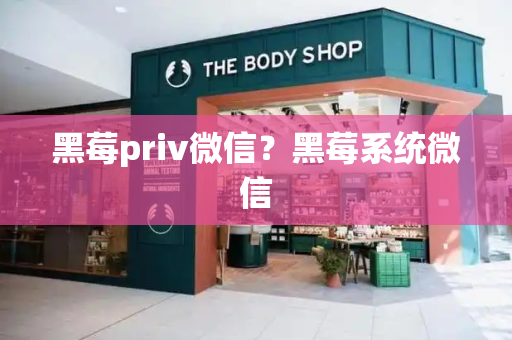黑莓priv微信？黑莓系统微信-第1张图片-星选测评