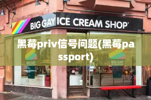 黑莓priv信号问题(黑莓passport)