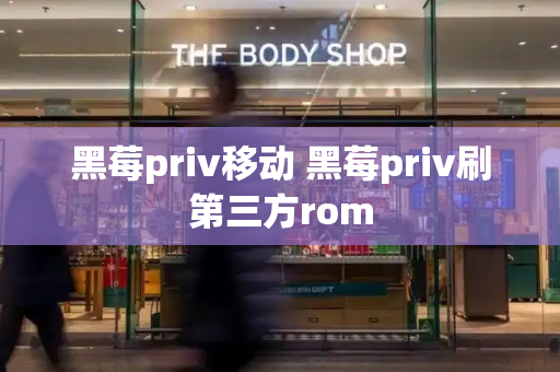 黑莓priv移动 黑莓priv刷第三方rom