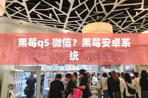黑莓q5 微信？黑莓安卓系统-第1张图片-星选测评