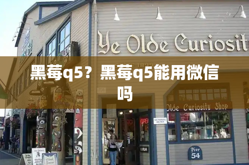 黑莓q5？黑莓q5能用微信吗