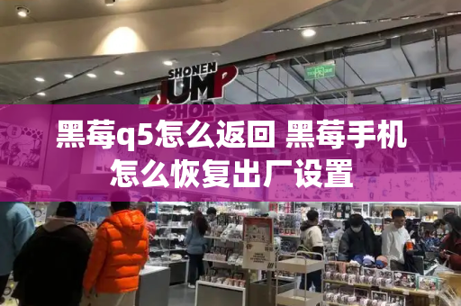 黑莓q5怎么返回 黑莓手机怎么恢复出厂设置