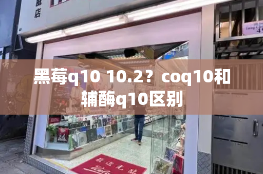 黑莓q10 10.2？coq10和辅酶q10区别