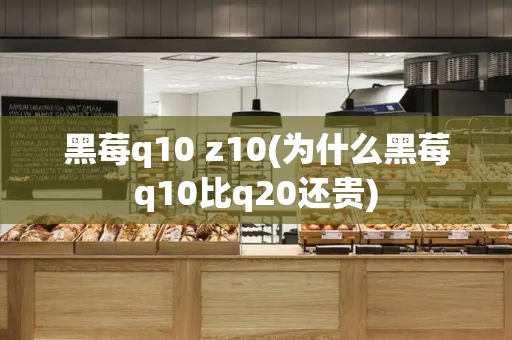 黑莓q10 z10(为什么黑莓q10比q20还贵)-第1张图片-星选测评