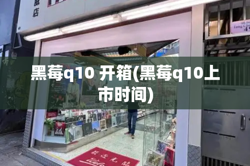 黑莓q10 开箱(黑莓q10上市时间)-第1张图片-星选测评