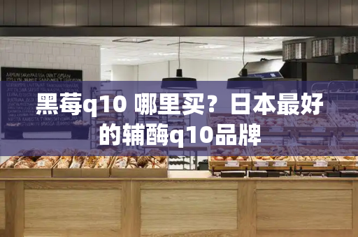 黑莓q10 哪里买？日本最好的辅酶q10品牌-第1张图片-星选测评