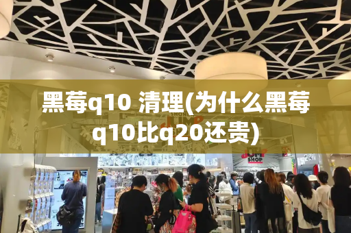 黑莓q10 清理(为什么黑莓q10比q20还贵)