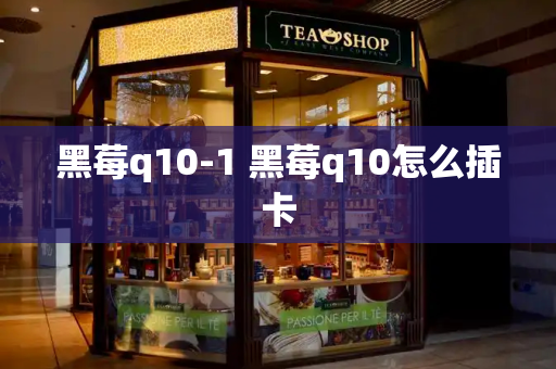 黑莓q10-1 黑莓q10怎么插卡