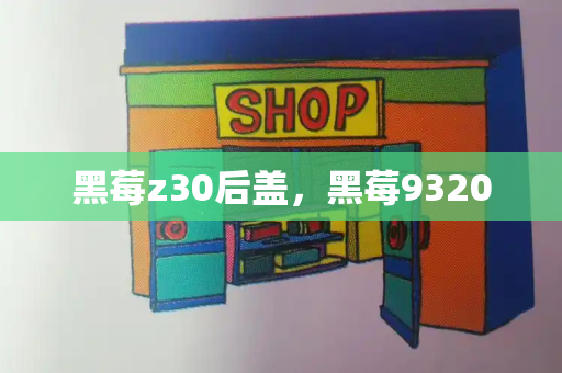 黑莓z30后盖，黑莓9320