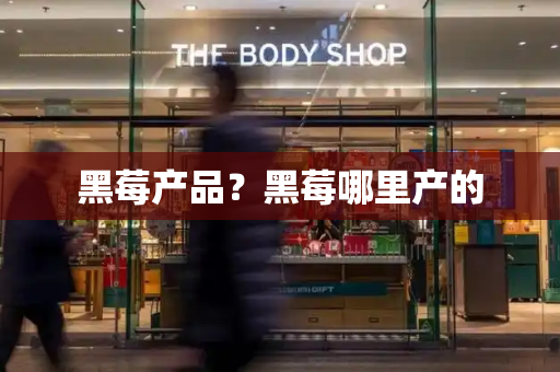 黑莓产品？黑莓哪里产的