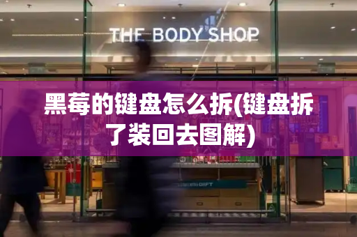 黑莓的键盘怎么拆(键盘拆了装回去图解)