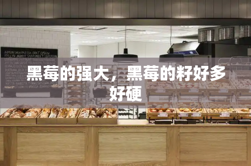 黑莓的强大，黑莓的籽好多好硬-第1张图片-星选测评
