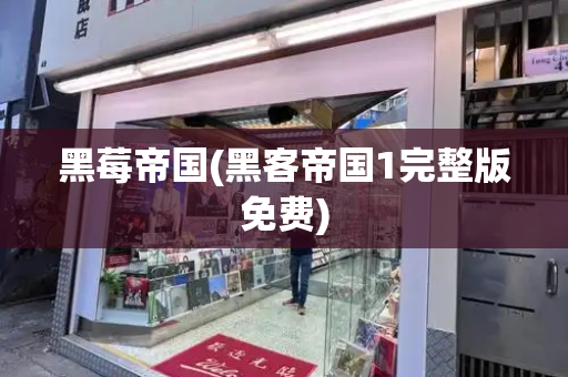 黑莓帝国(黑客帝国1完整版免费)