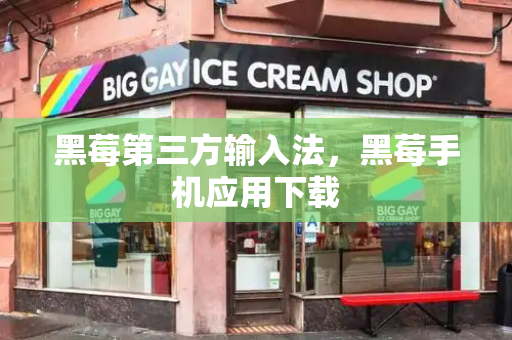 黑莓第三方输入法，黑莓手机应用下载