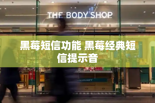 黑莓短信功能 黑莓经典短信提示音
