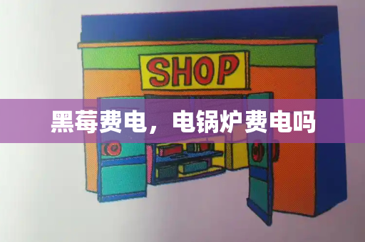 黑莓费电，电锅炉费电吗-第1张图片-星选测评