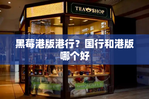 黑莓港版港行？国行和港版哪个好-第1张图片-星选测评
