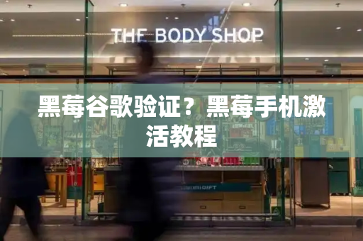 黑莓谷歌验证？黑莓手机激活教程