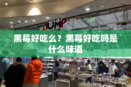 黑莓好吃么？黑莓好吃吗是什么味道-第1张图片-星选测评