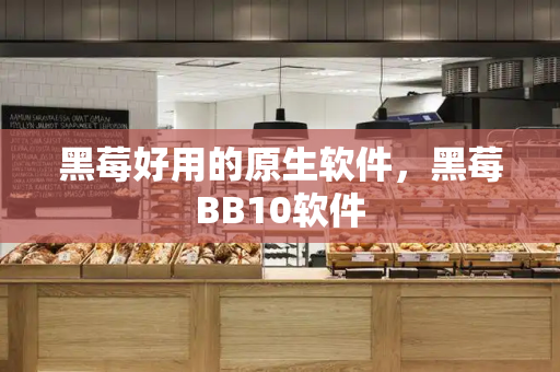 黑莓好用的原生软件，黑莓BB10软件