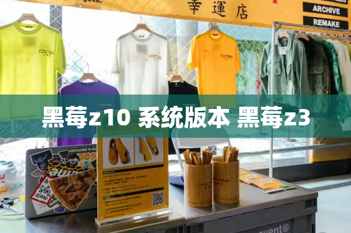 黑莓z10 系统版本 黑莓z3