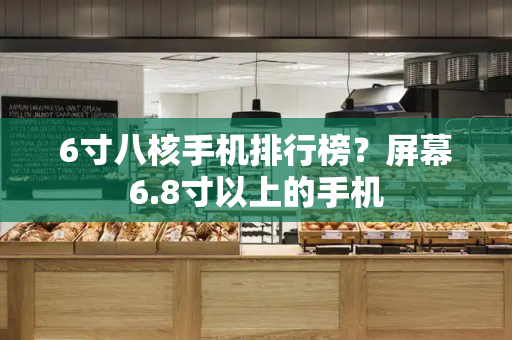 6寸八核手机排行榜？屏幕6.8寸以上的手机-第1张图片-星选测评