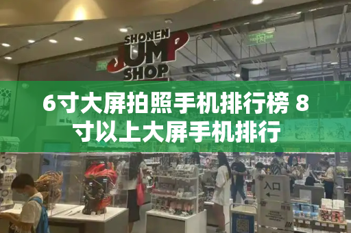 6寸大屏拍照手机排行榜 8寸以上大屏手机排行-第1张图片-星选测评
