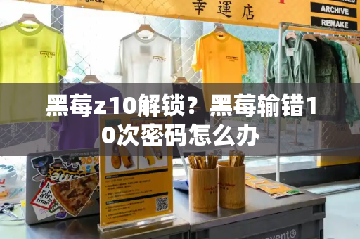 黑莓z10解锁？黑莓输错10次密码怎么办